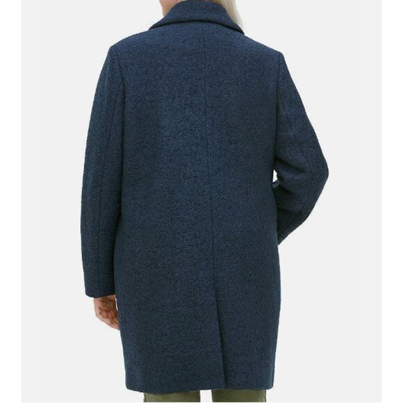 MARC NEW YORK Paige Bouclé Coat in Dark Teal // 14 - Picture 2 of 13